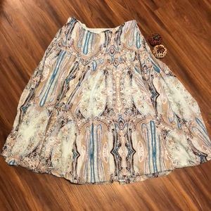 Pretty Paisley maxi skirt